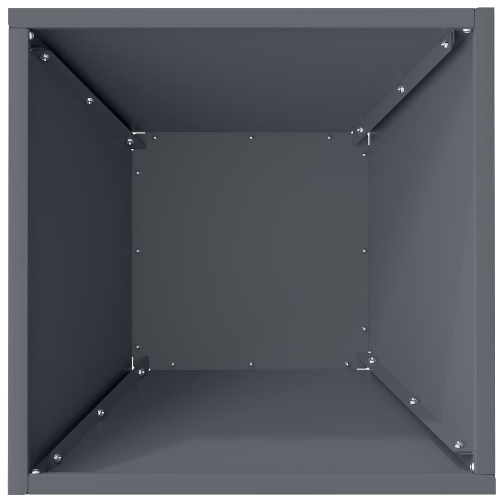 Kerti cserép 5 db Antracit 35 x 35 x 15 cm