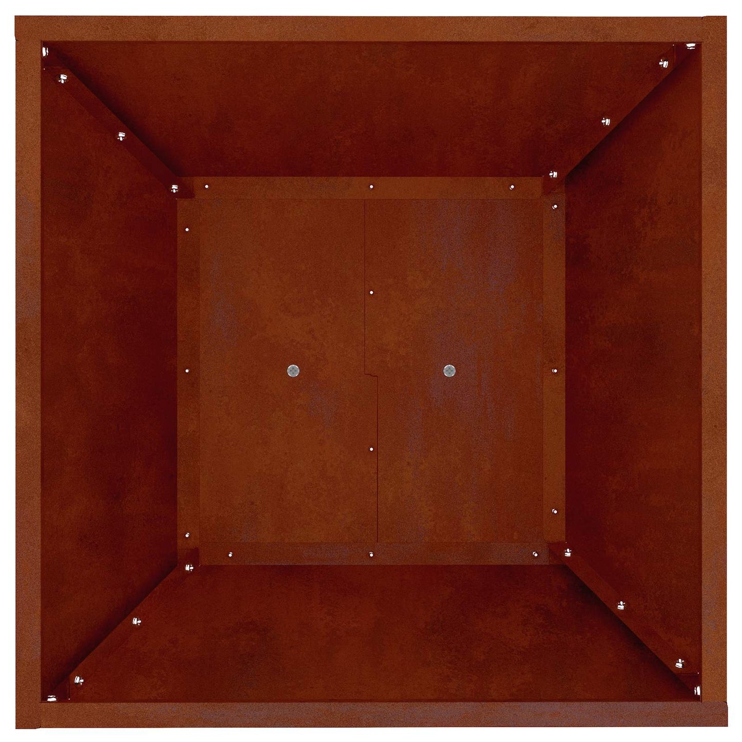 Pillér Ültető Rozsdás 40 x 40 x 100 cm