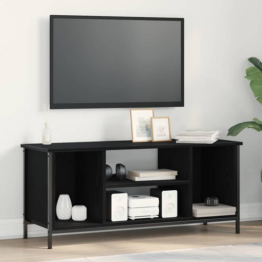 TV szekrény Fekete tölgy 102 x 35 x 45 cm Faanyag