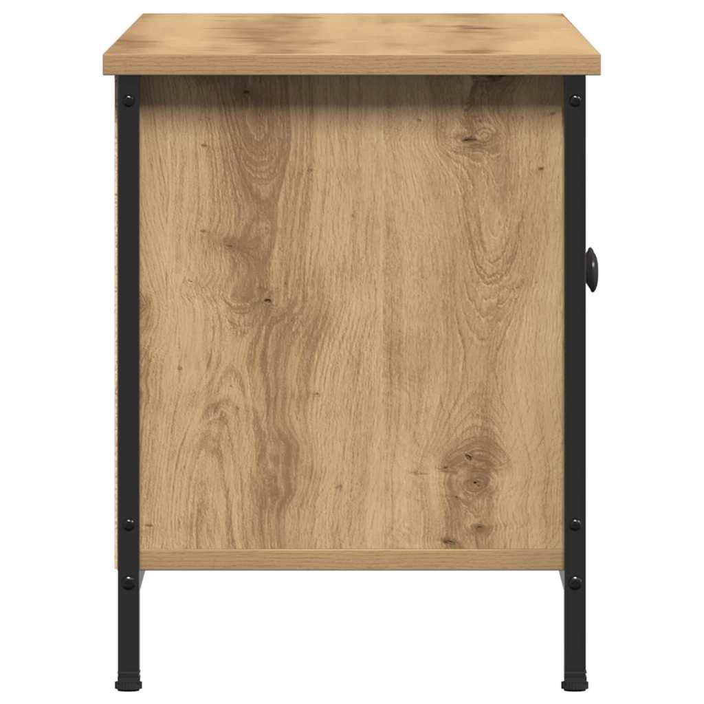 TV szekrény 100 x 35 x 45 cm Artisan tölgy Szerelt Fa