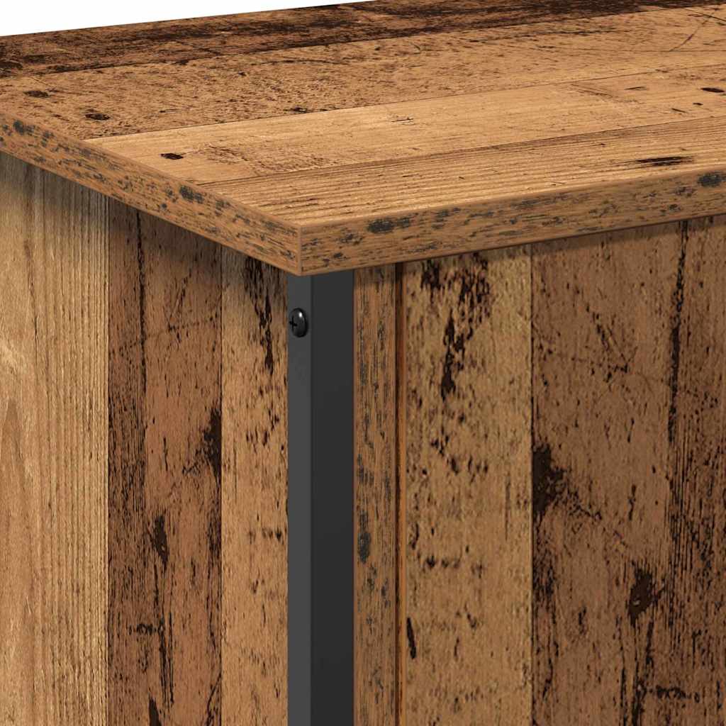 TV szekrény 60 x 35 x 45 cm Öreg fa Szerelt Fa