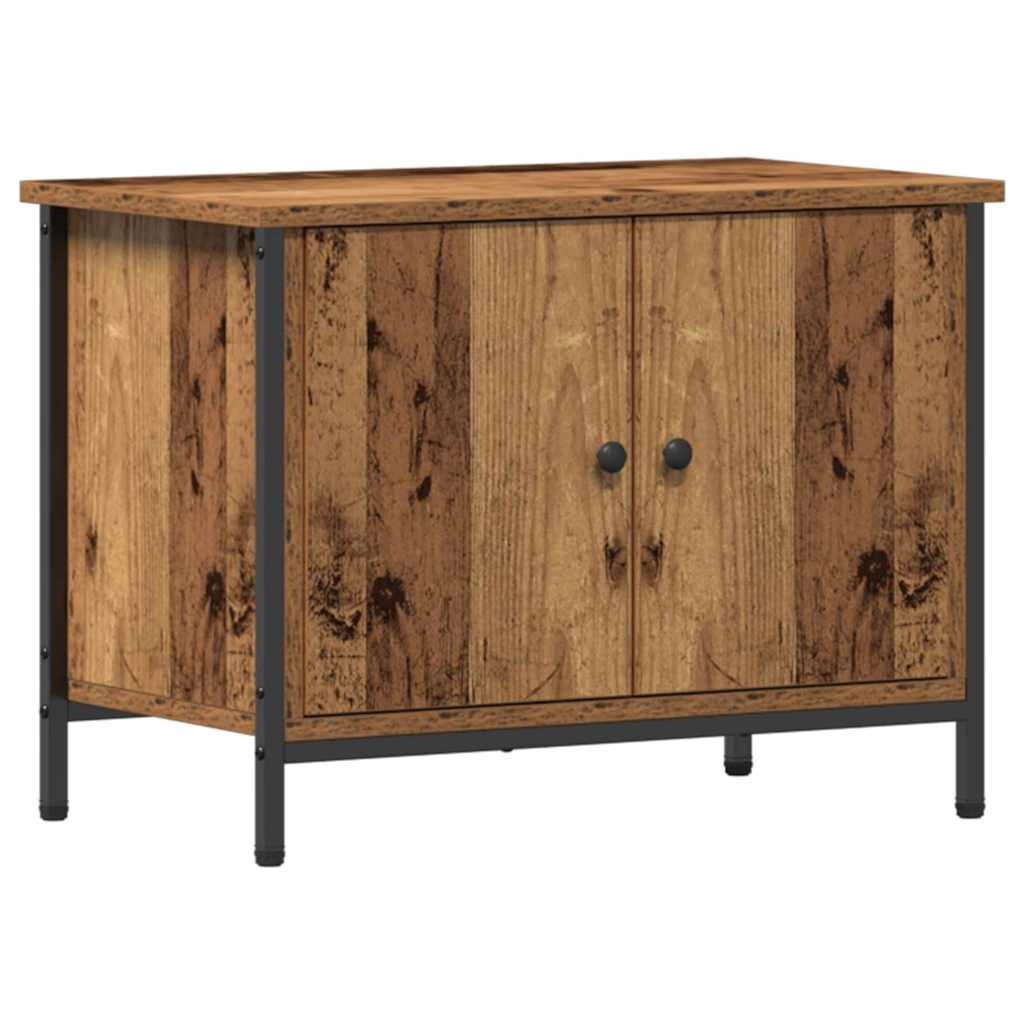 TV szekrény 60 x 35 x 45 cm Öreg fa Szerelt Fa