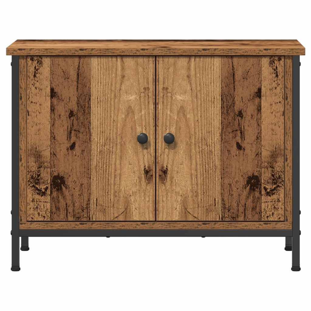 TV szekrény 60 x 35 x 45 cm Öreg fa Szerelt Fa