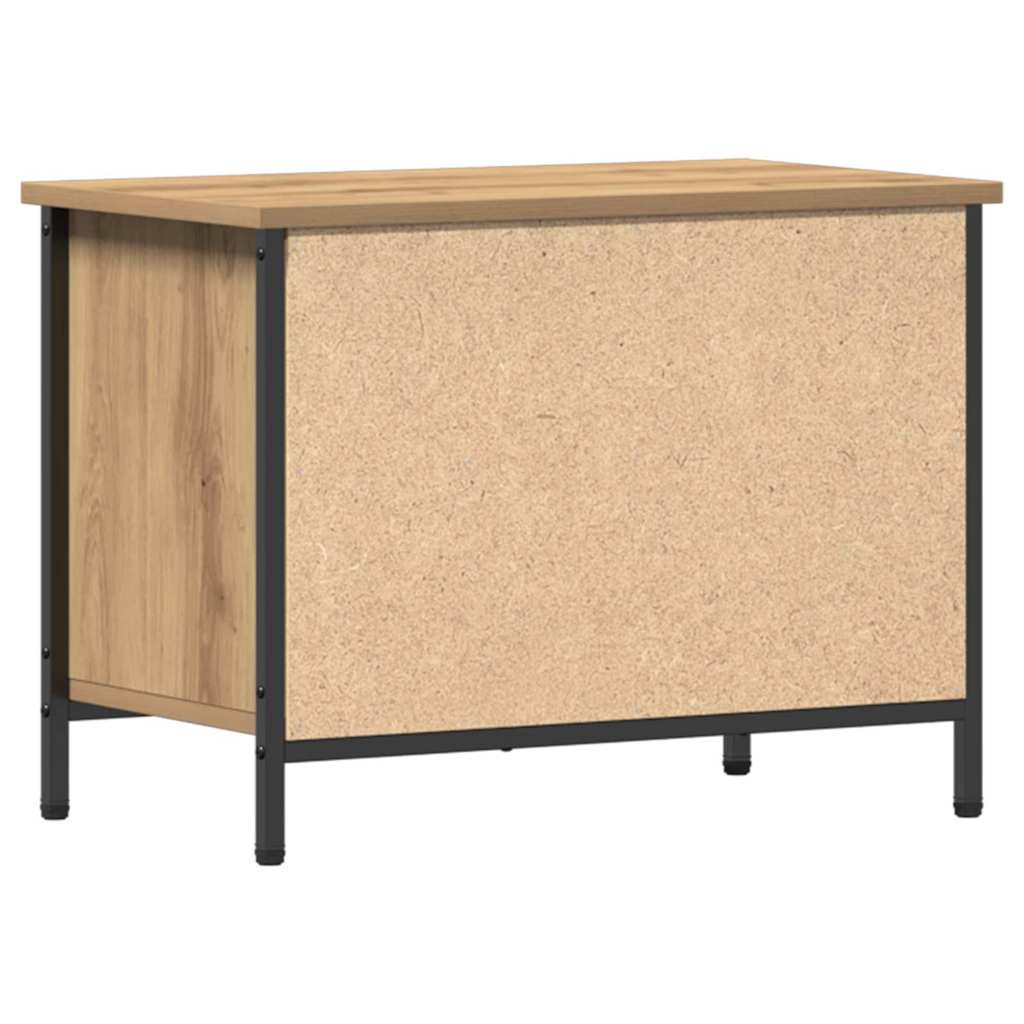 TV szekrény 60 x 35 x 45 cm Artisan tölgy Szerelt Fa