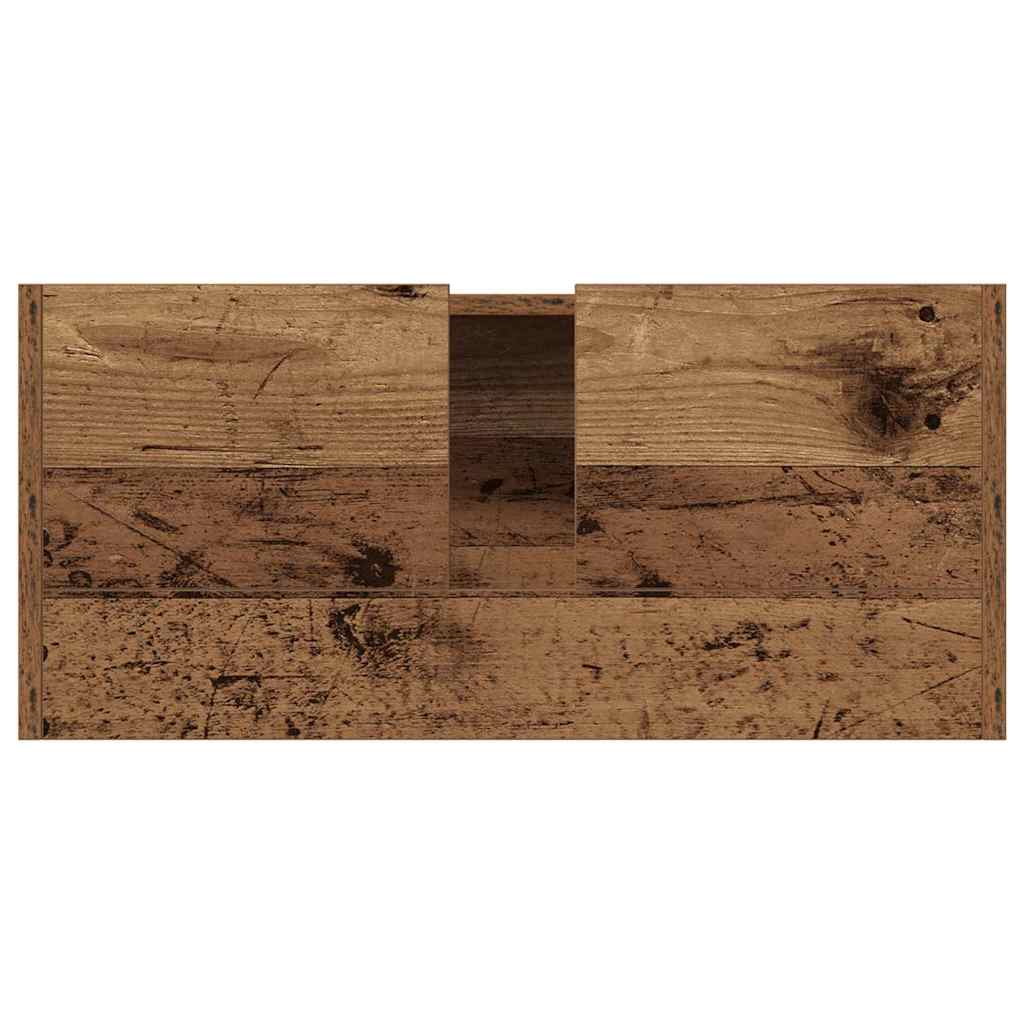 Fürdőszoba Székény Öreg fa 80 x 33 x 60 cm Szerelt Fa