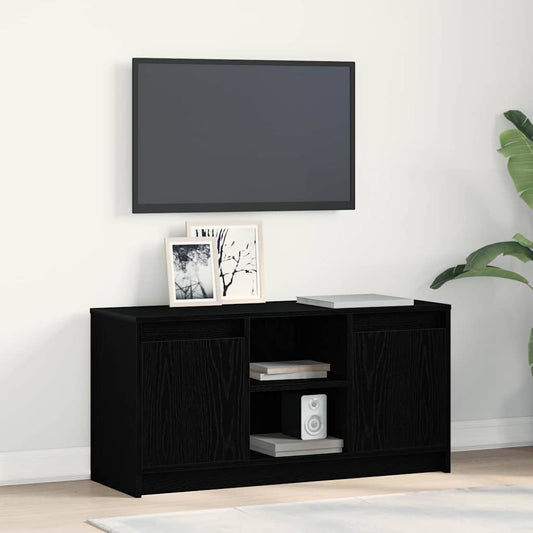 TV egységek Fekete 100 x 34 x 50 cm Faanyag