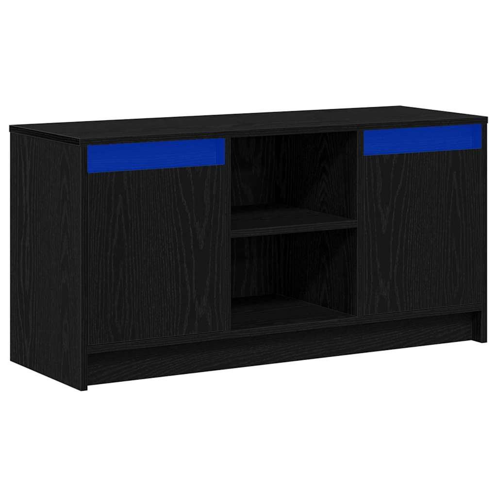 TV egységek 100 x 34 x 50 cm Fekete Szerelt fa
