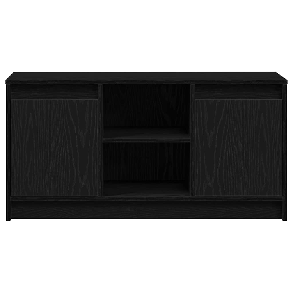 TV egységek 100 x 34 x 50 cm Fekete Szerelt fa