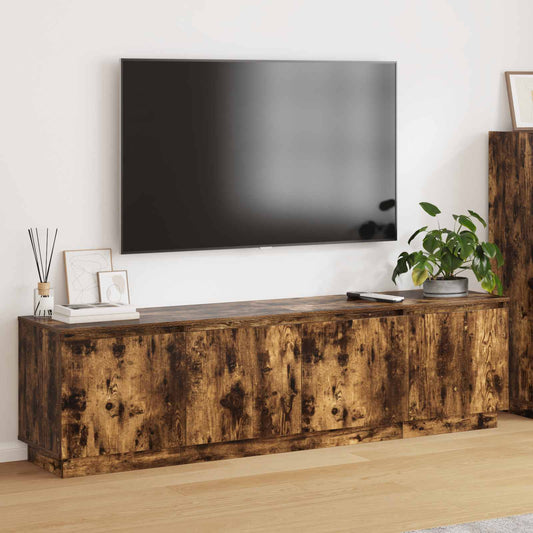 TV szekrény Füstölt tölgy 180 x 38 x 49 cm Faanyag