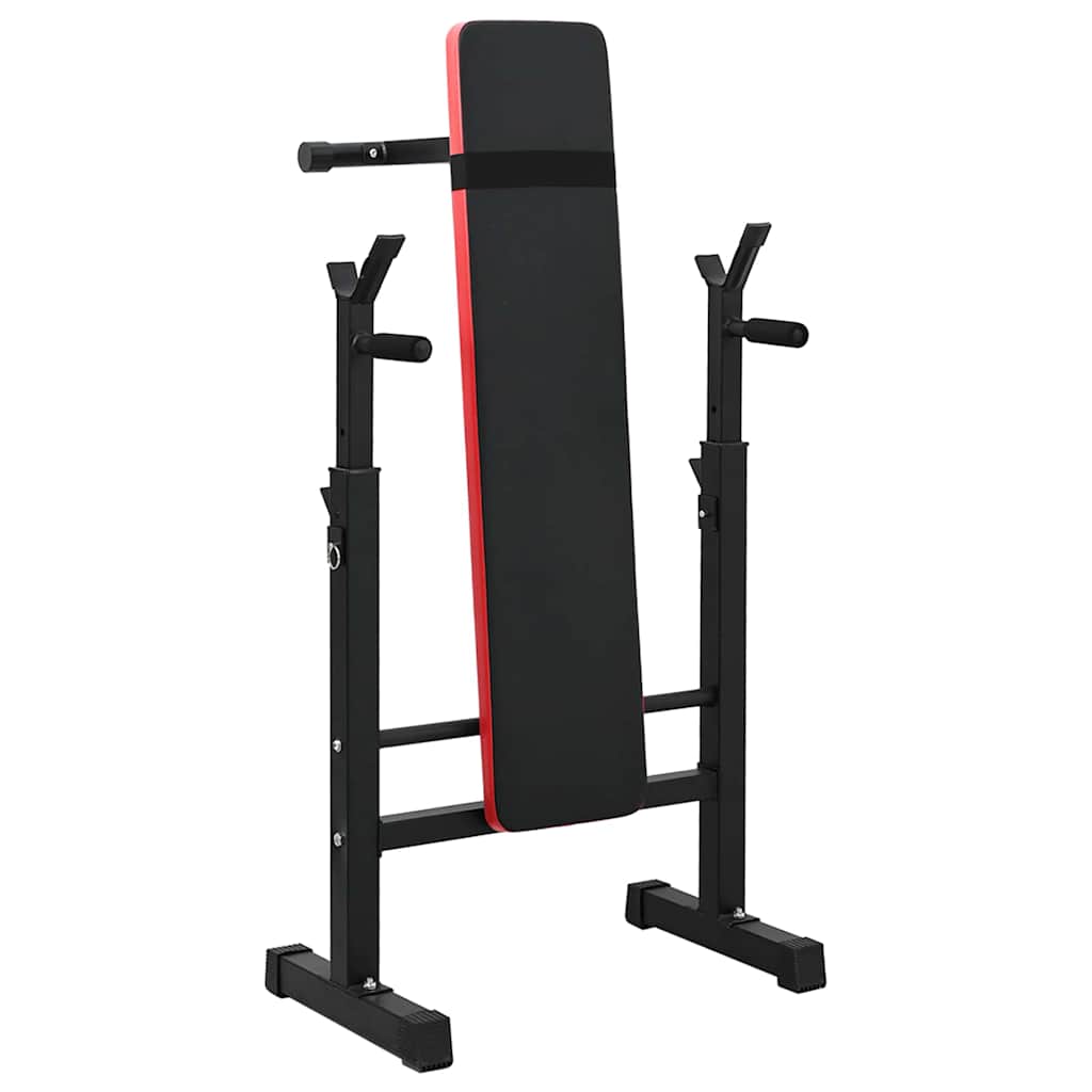 Súly pad Fekete 126,5 x 67 x 111 cm Porszórt acél