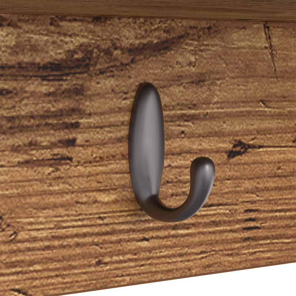 Fali Kabáthorog Falra szerelhető Öreg fa 50 x 16 x 26 cm