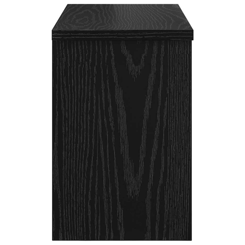 Fali Kabáthorog Falra szerelhető Fekete tölgy 50 x 20 x 30 cm