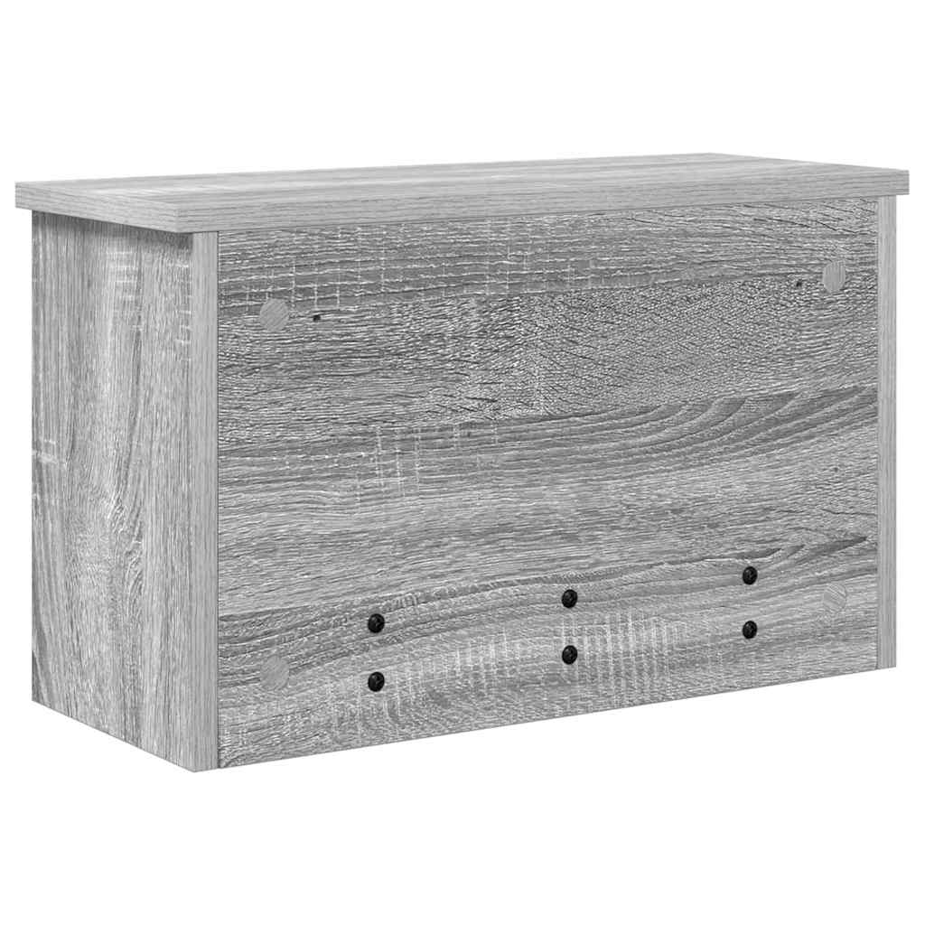 Fali Kabáthorog Falra szerelhető Szürke Sonoma 50 x 20 x 30 cm