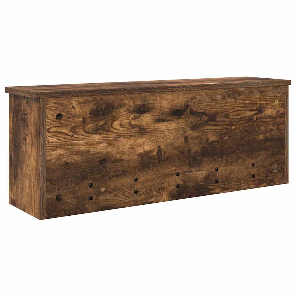Fali Kabáthorog Falra szerelhető Füstölt tölgy 80 x 20 x 30 cm