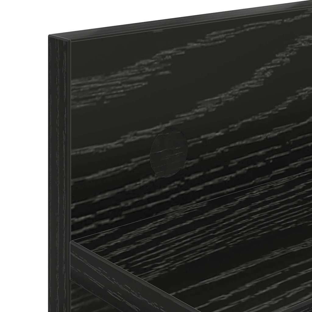 Fali Kabáthorog Fekete tölgy 40 x 10,5 x 18 cm Faanyag