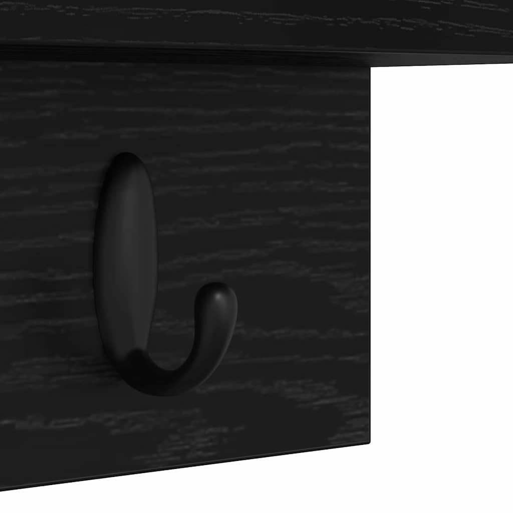 Fali Kabáthorog Fekete tölgy 40 x 10,5 x 18 cm Faanyag