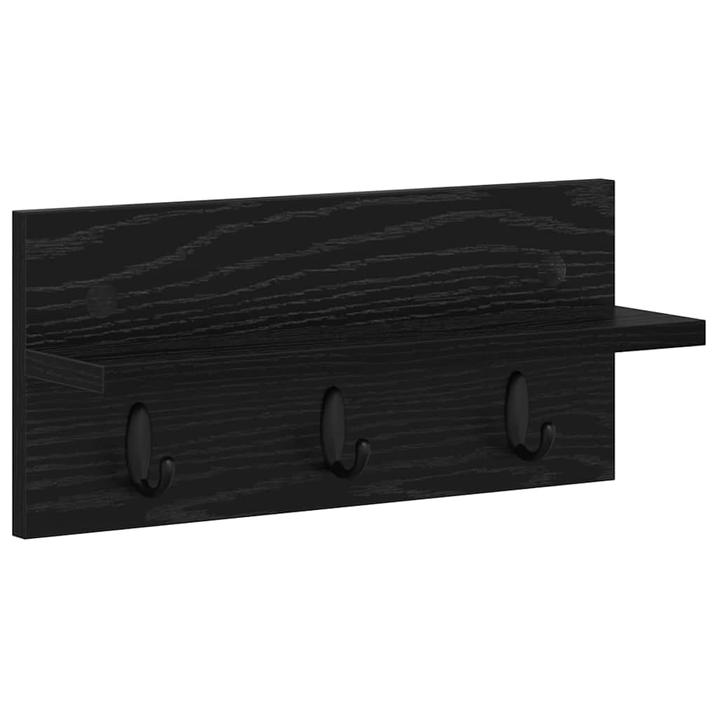 Fali Kabáthorog Fekete tölgy 40 x 10,5 x 18 cm Faanyag