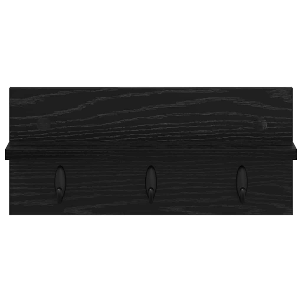 Fali Kabáthorog Fekete tölgy 40 x 10,5 x 18 cm Faanyag