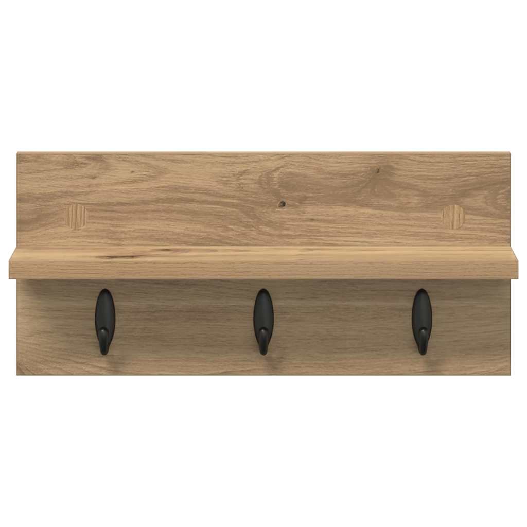 Fali Kabáthorog Falra szerelhető Artisan tölgy Faanyag