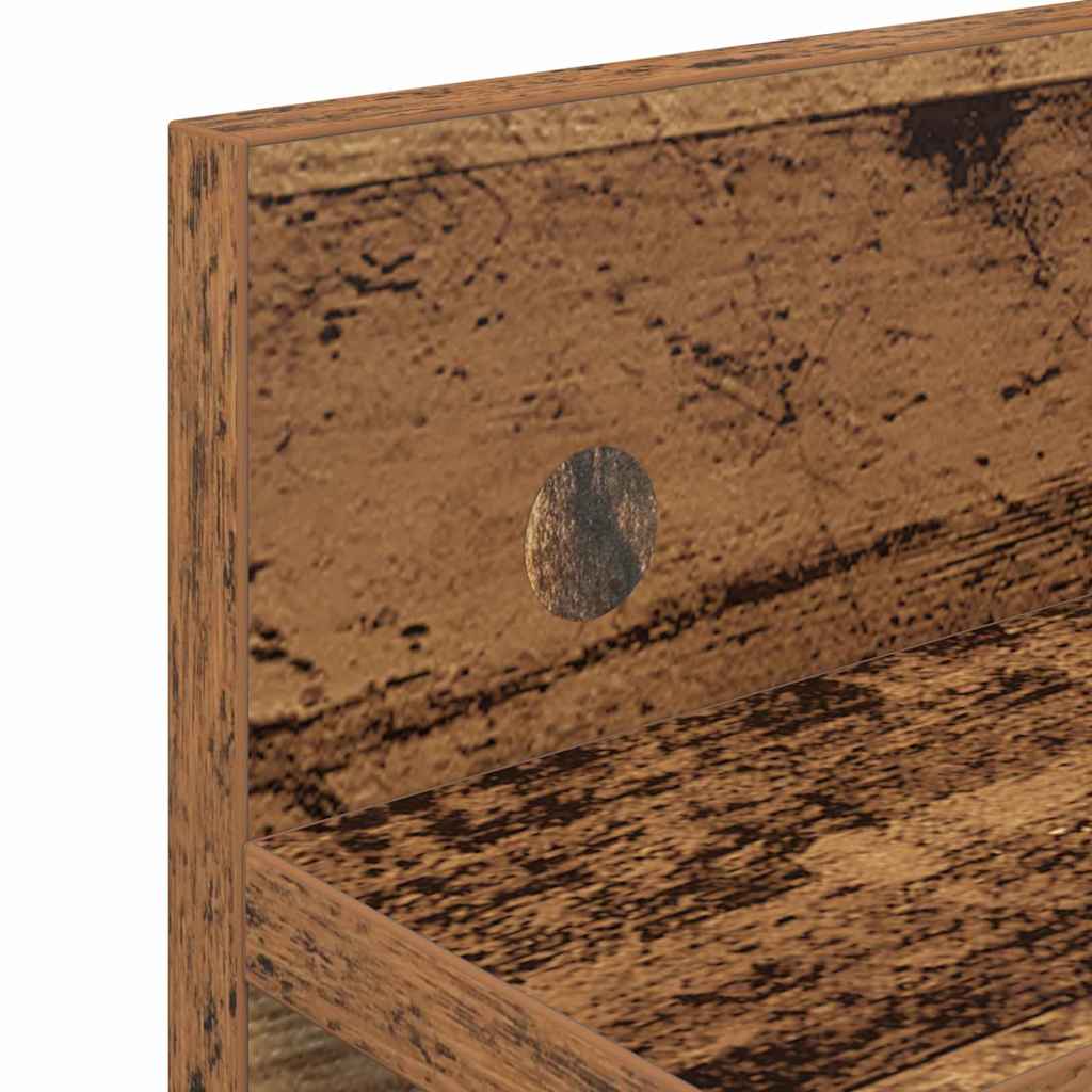 Fali Kabáthorog Falra szerelhető Öreg fa 60 x 10,5 x 18 cm