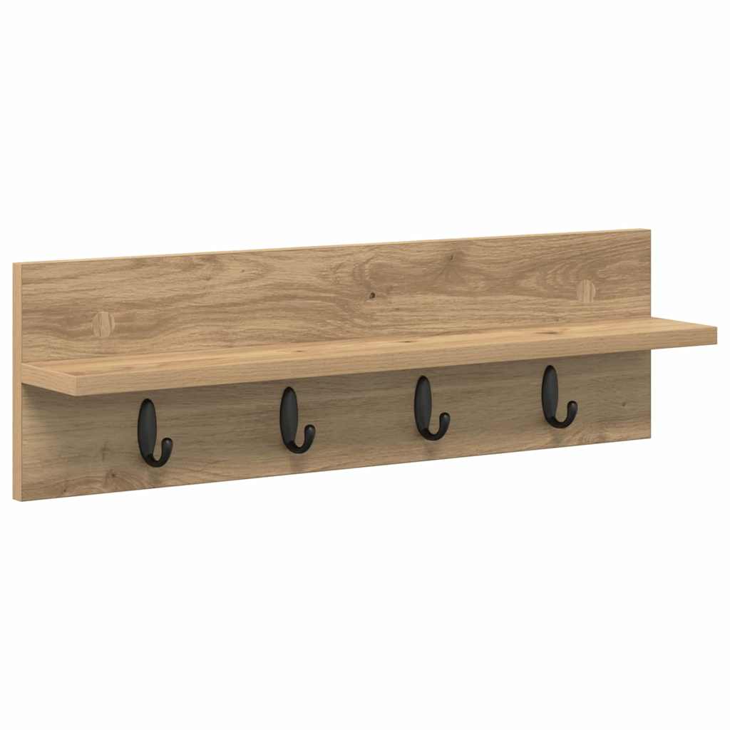 Fali Kabáthorog Falra szerelhető Artisan tölgy Szerelt fa