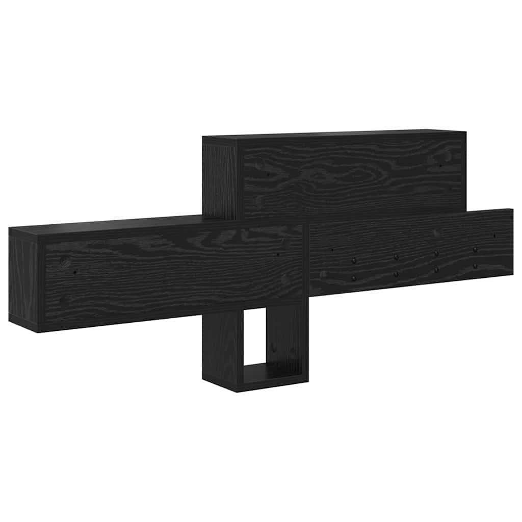 Fali Kabáthorog Fekete tölgy 100 x 12 x 43,5 cm Faanyag