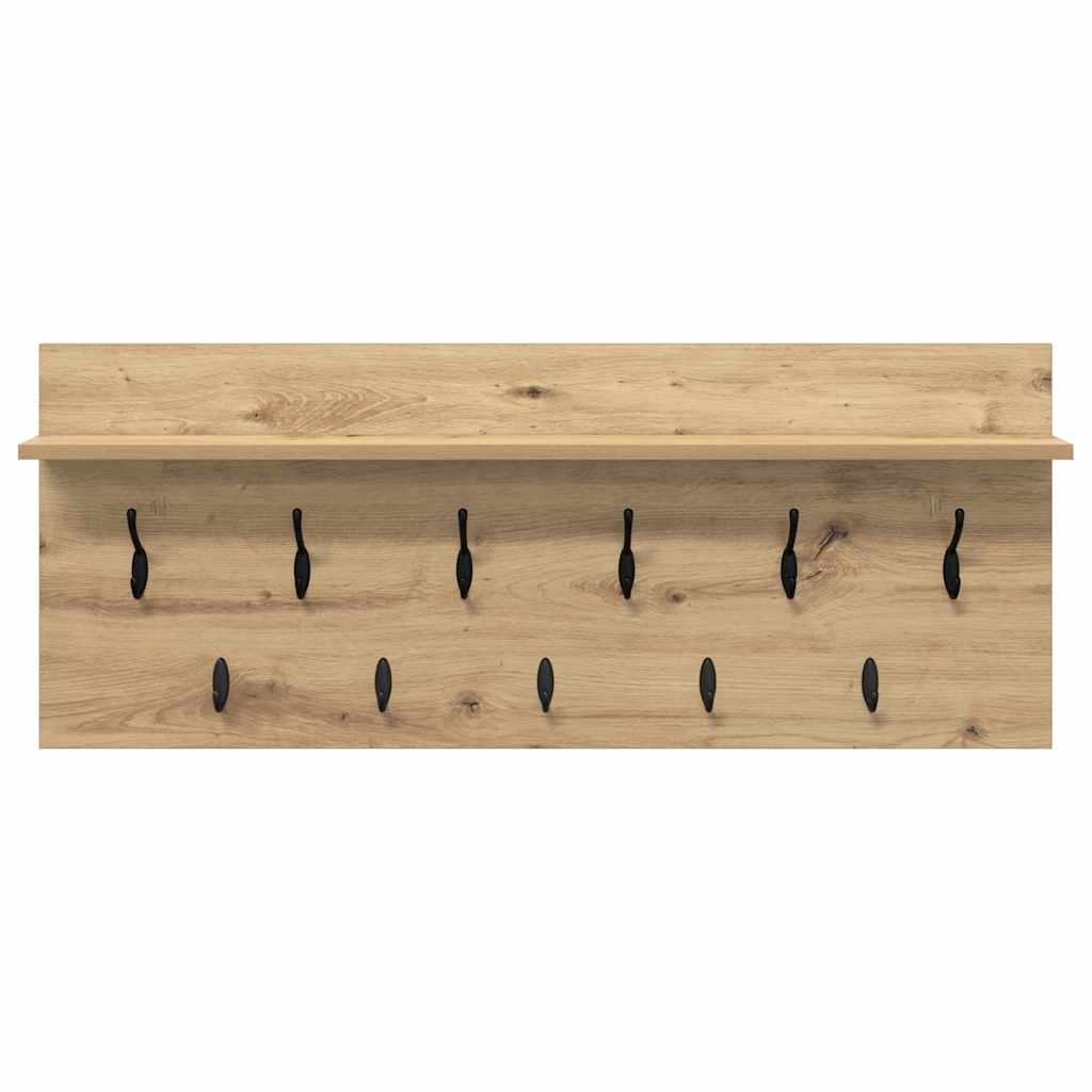 Fali Kabáthorog Falra szerelhető Artisan tölgy 100 x 40 x 12 cm