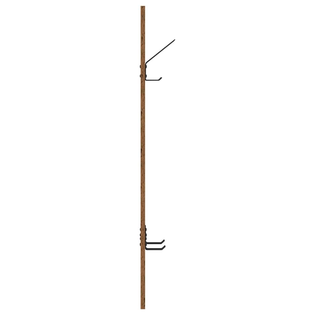 Fali Kabáthorog Falra szerelhető Öreg fa 20 x 1,5 x 100 cm