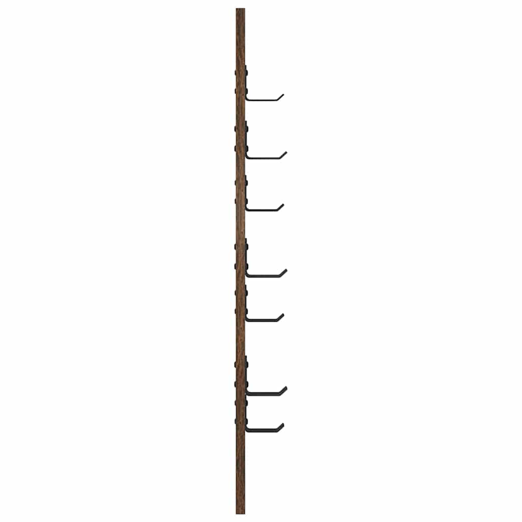 Fali Kabáthorog Füstölt tölgy 30 x 1,5 x 80 cm Faanyag