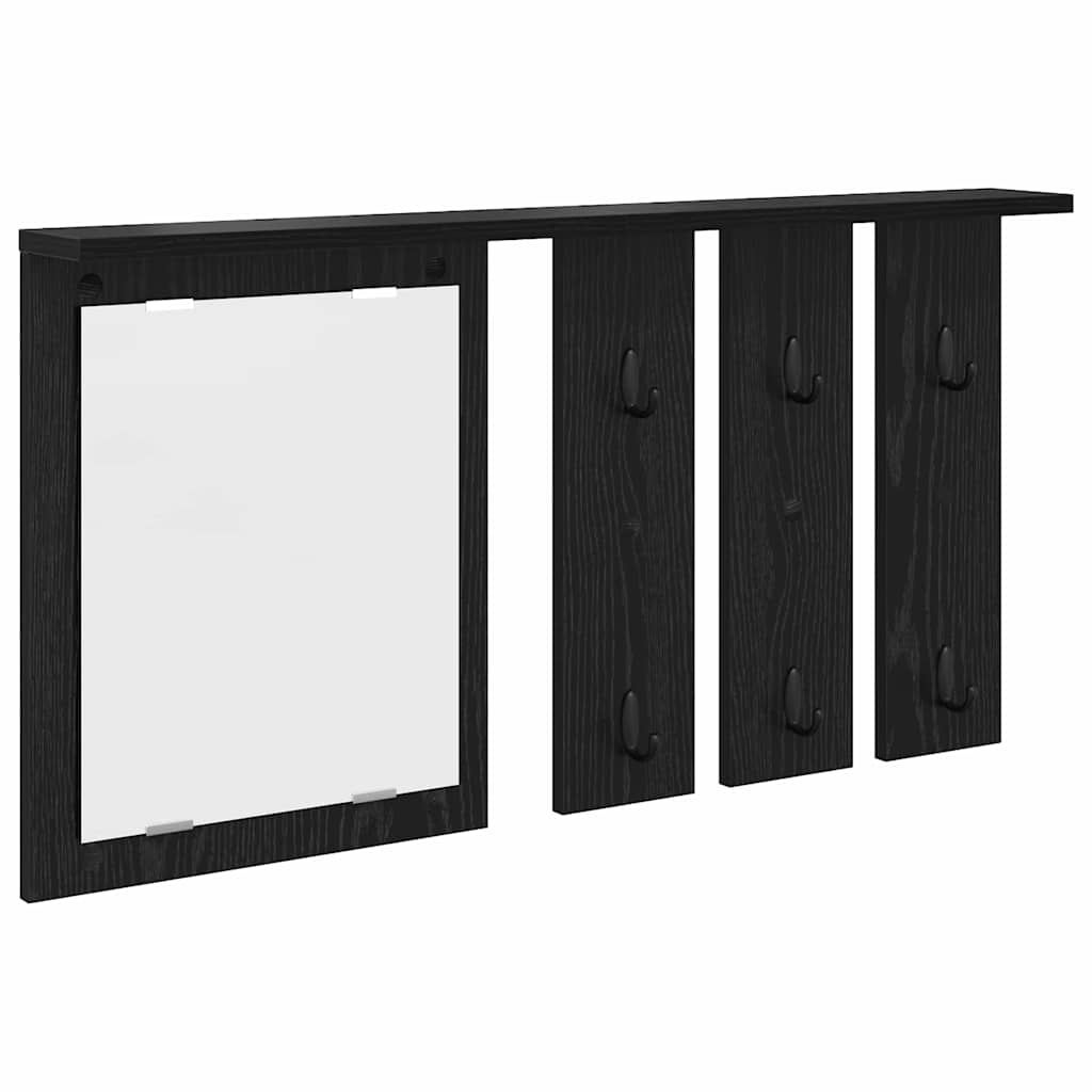 Fali Kabáthorog Falra szerelhető Musta tammi 85 x 10 x 45 cm