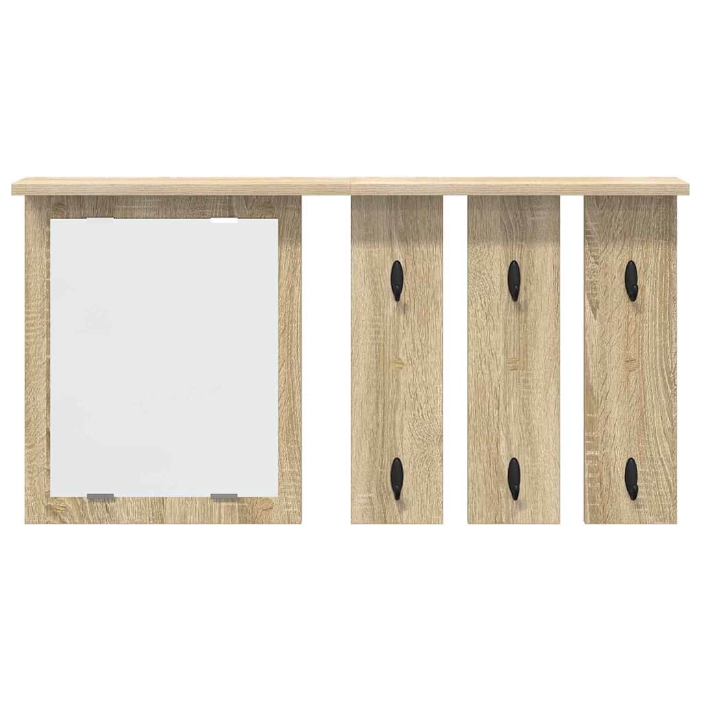 Fali Kabáthorog Falra szerelhető sonoma tölgy 85 x 10 x 45 cm