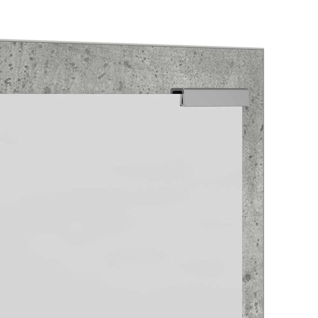 Fali Kabáthorog Falra szerelhető Beton Szürke 100 x 10 x 100 cm