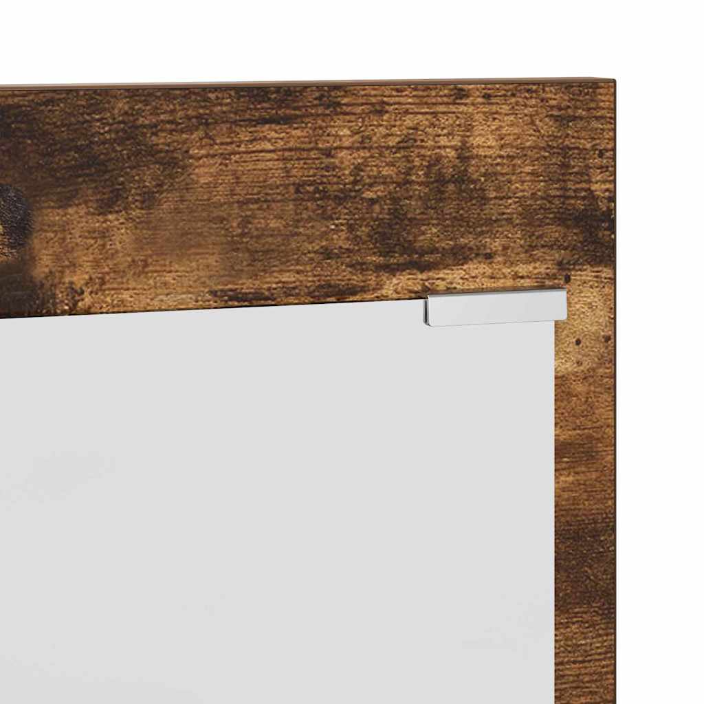 Fali Kabáthorog Falra szerelhető Füstölt tölgy 70 x 10 x 90 cm