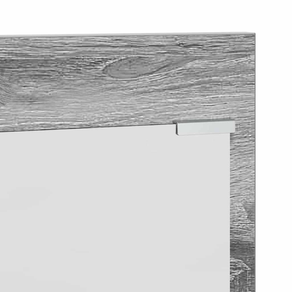 Fali Kabáthorog Falra szerelhető Szürke Sonoma 70 x 10 x 90 cm