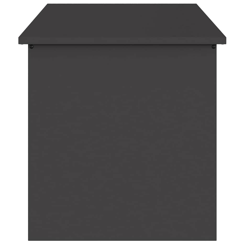 Kerti tároló párna doboz Acél 100 x 50,5 x 50 cm 220 Fekete