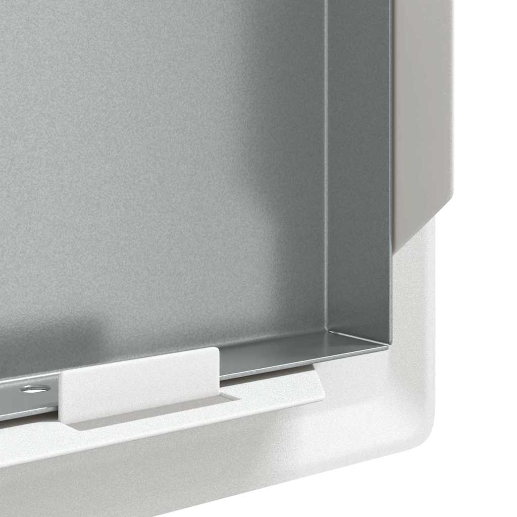 Hozzáférési panel 2 pcs Fehér 23 x 23 x 3 cm Acél