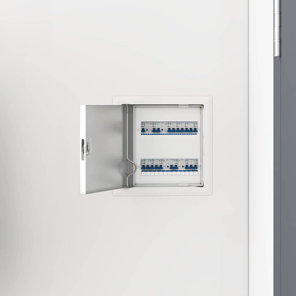 Hozzáférési panel 2 pcs Fehér 23 x 23 x 3 cm Acél