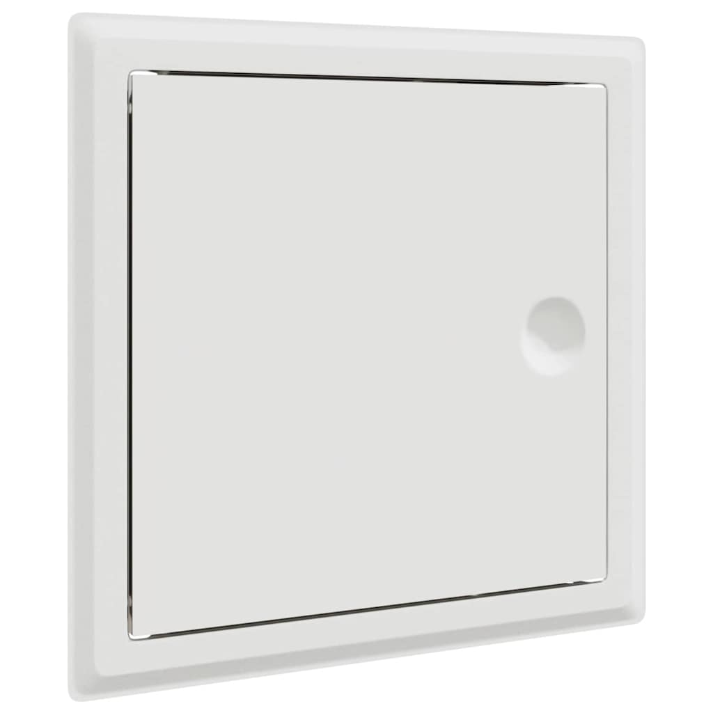 Hozzáférési panel 2 pcs Fehér 23 x 23 x 3 cm Acél