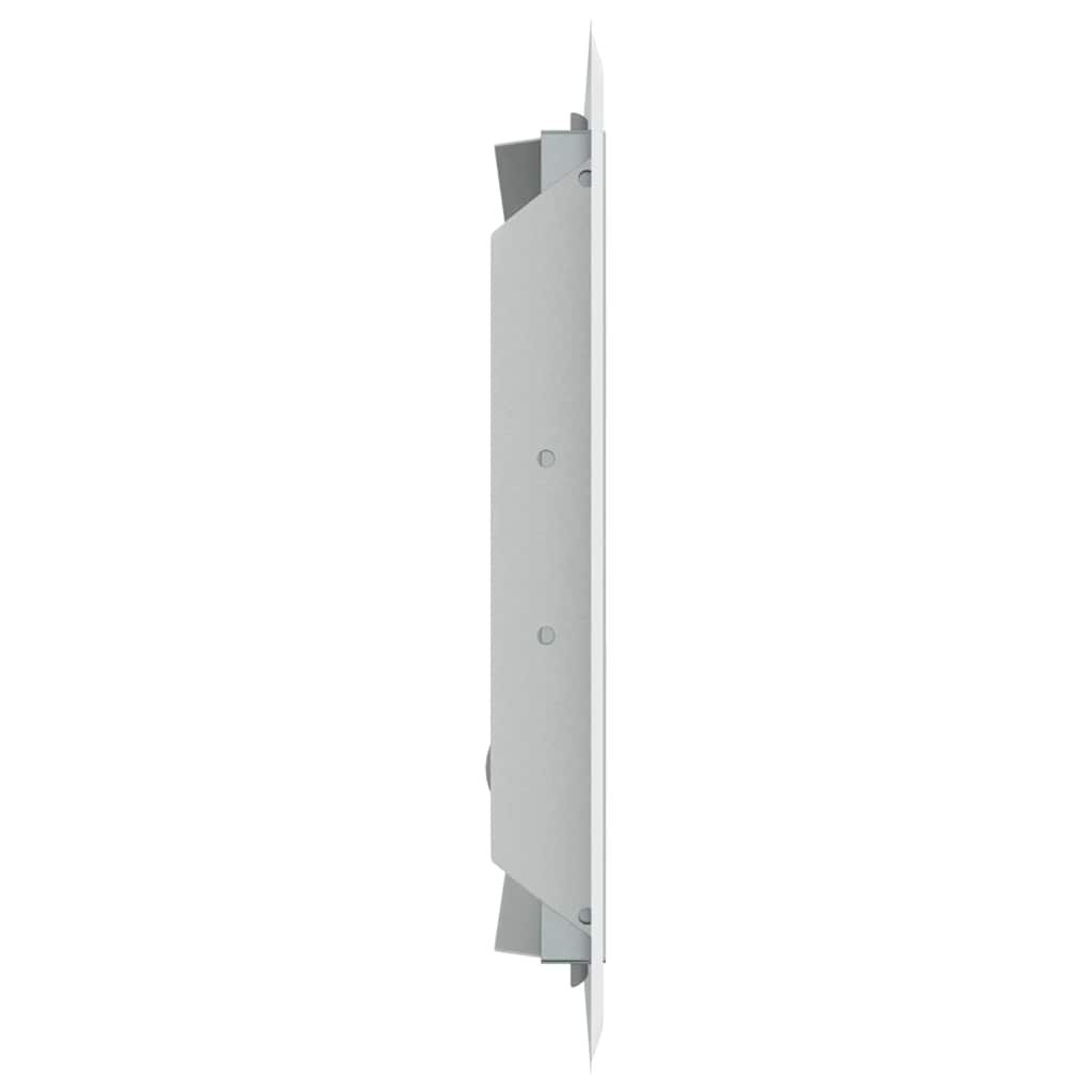 Hozzáférési panel 2 pcs Fehér 23 x 23 x 3 cm Acél