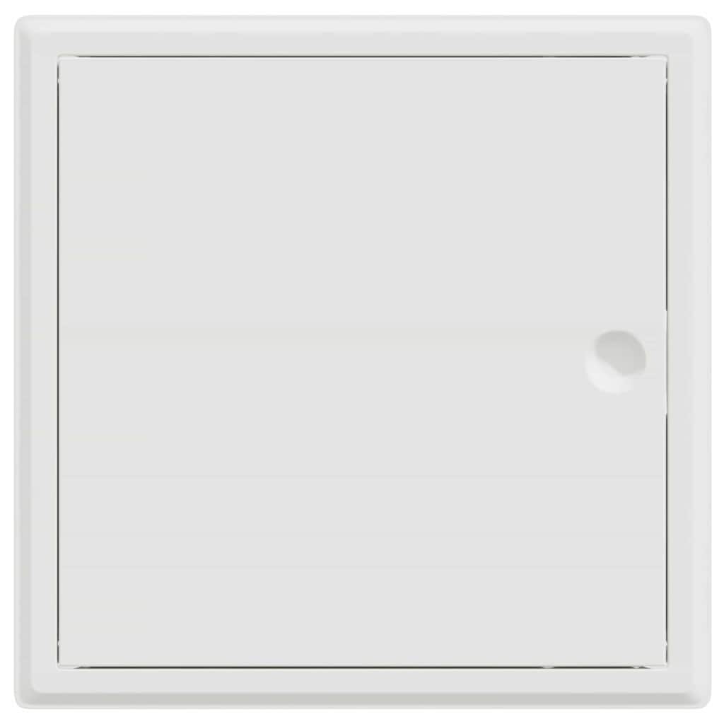 Hozzáférési panel Fehér 33 x 33 x 3 cm Acél