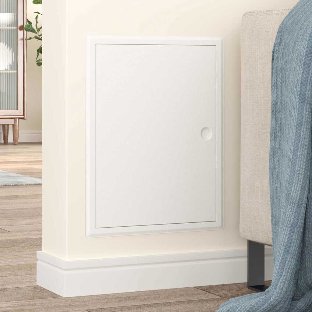Hozzáférési panel Fehér 43 x 33 x 3 cm Acél