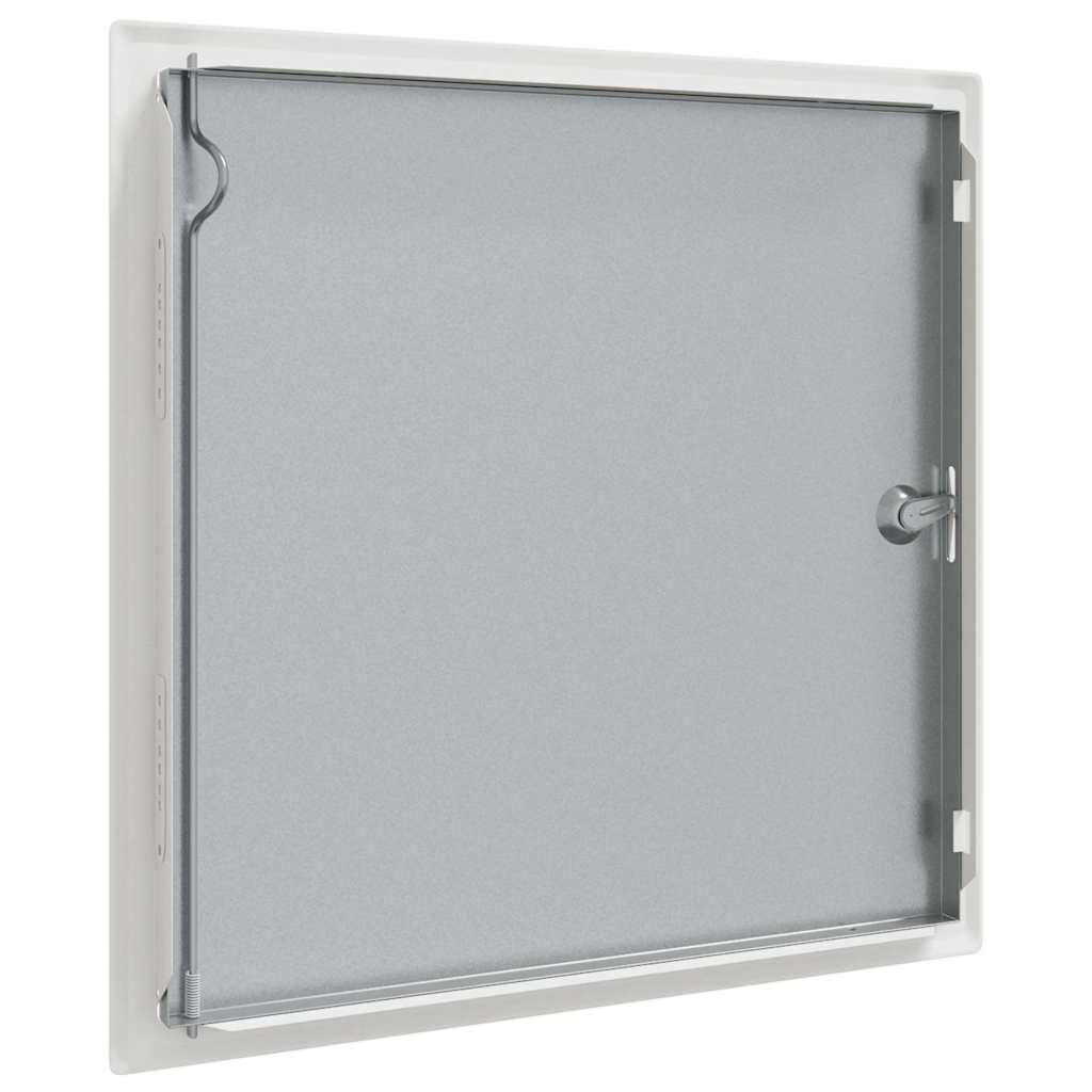 Hozzáférési panel Fehér 43 x 43 x 3 cm Acél