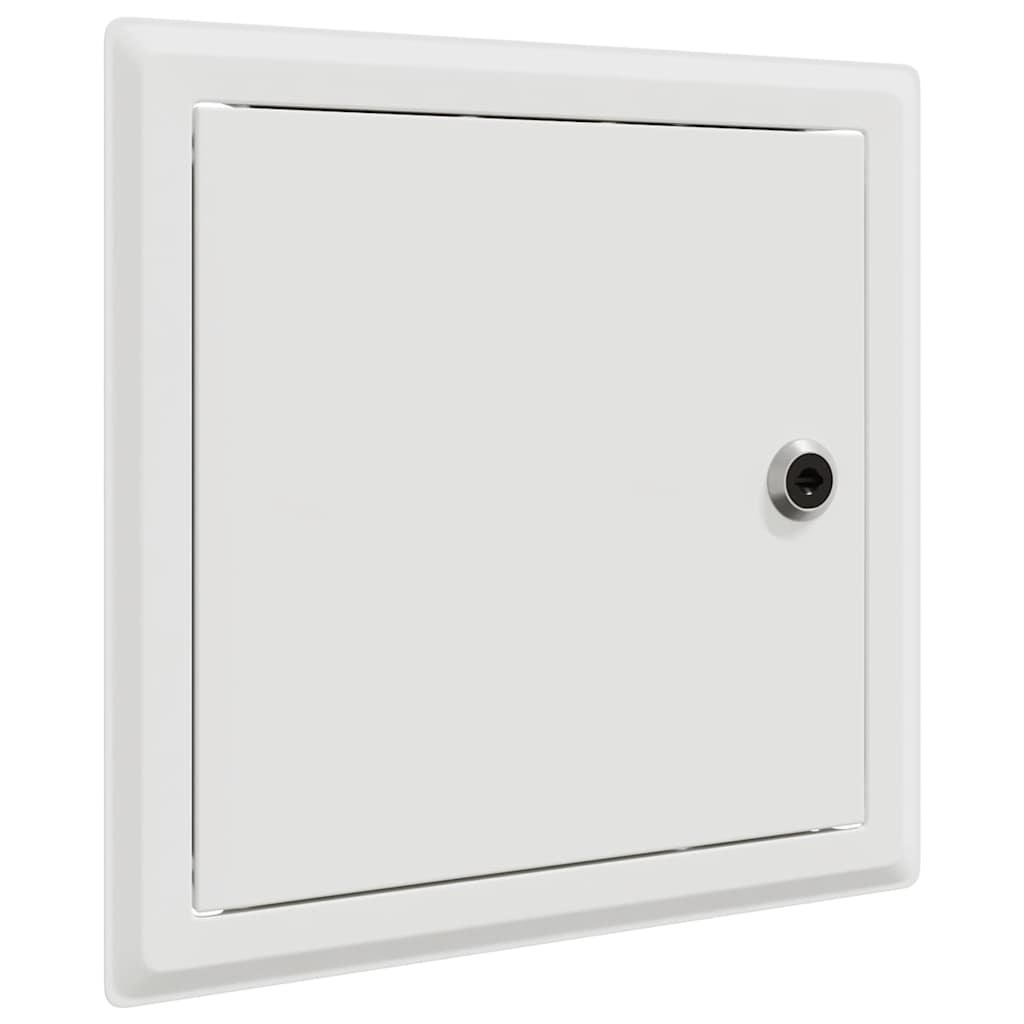 Hozzáférési panel 2 pcs Fehér 23 x 23 x 3 cm Acél