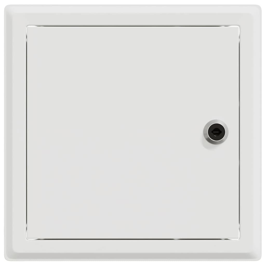 Hozzáférési panel 2 pcs Fehér 23 x 23 x 3 cm Acél