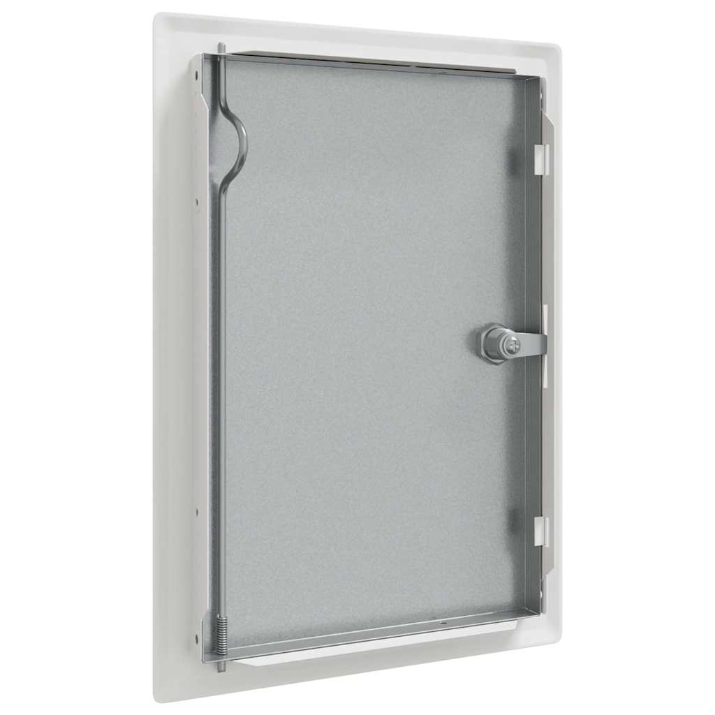 Hozzáférési panel Fehér 33 x 23 x 3 cm Acél