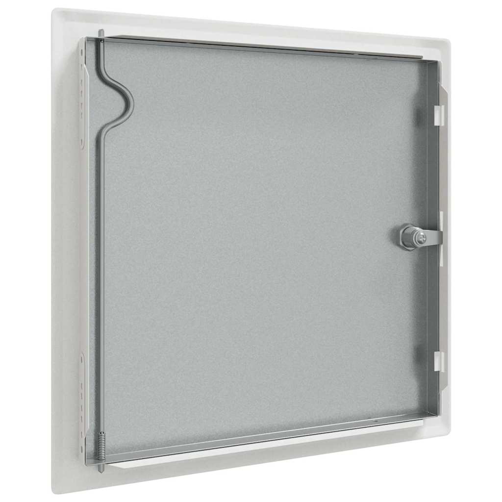 Hozzáférési panel Fehér 33 x 33 x 3 cm Acél