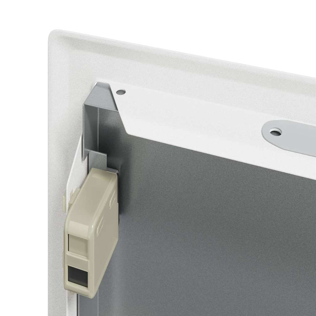 Hozzáférési panel 2 pcs Fehér 23 x 23 x 3 cm Acél
