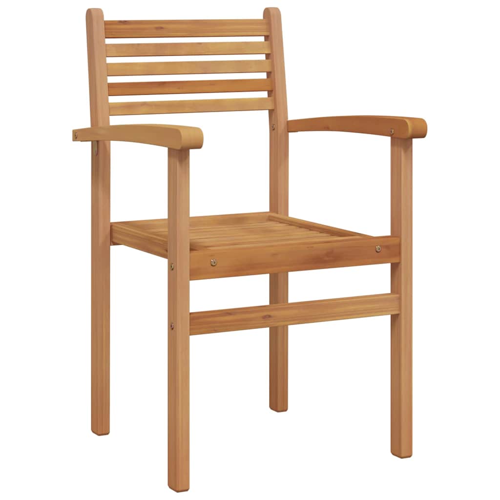 Szék 6 pcs Barna 56 x 55 x 90.5 cm Tömör Teakfa