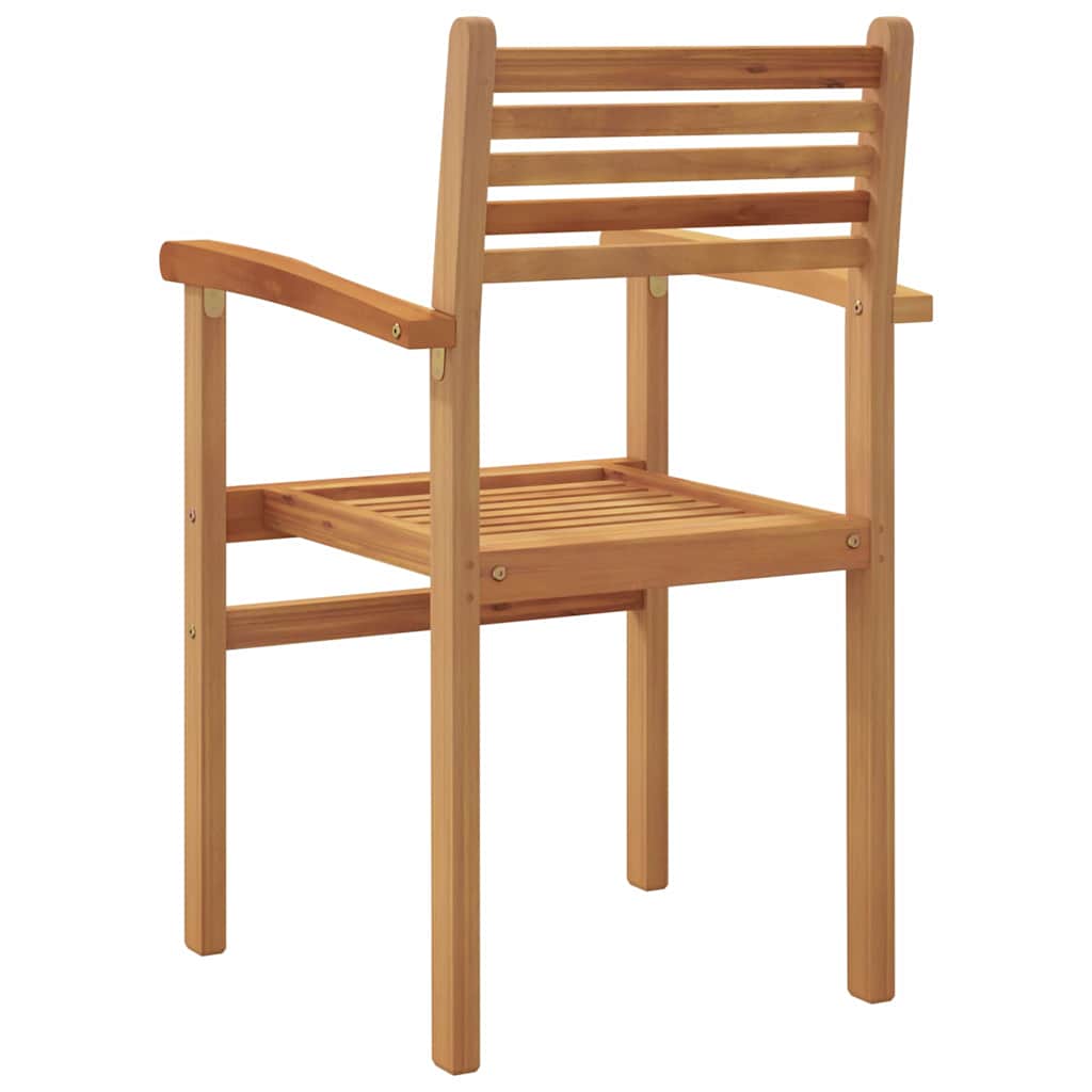 Szék 6 pcs Barna 56 x 55 x 90.5 cm Tömör Teakfa