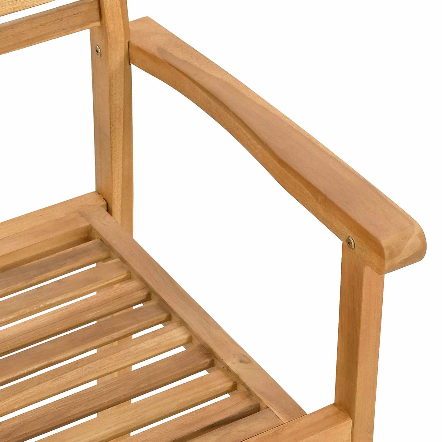 Kert étkező szett 9 pcs Barna Tömör Teakfa